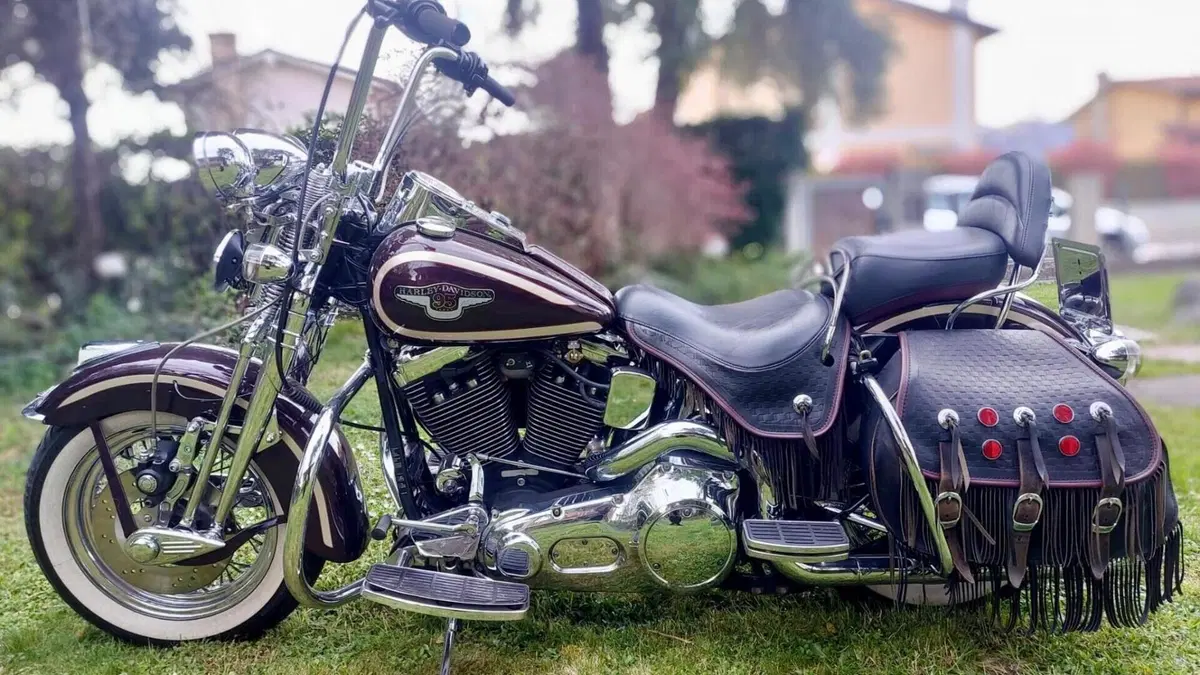 Harley-Davidson 1340 Heritage Springer (1997 - 99) - FLSTS  (2)