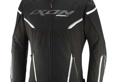 Giacca Moto Ixon Striker 2 Nero Bianco - Annuncio 9707364