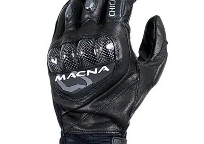 Guanti moto pelle estivi Macna Chicane Nero - Annuncio 9843216