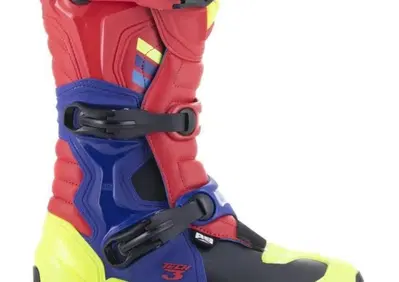 Alpinestars Tech 3 Rosso/Blu/Giallo Fluo Tg 44.5 - Annuncio 9986331