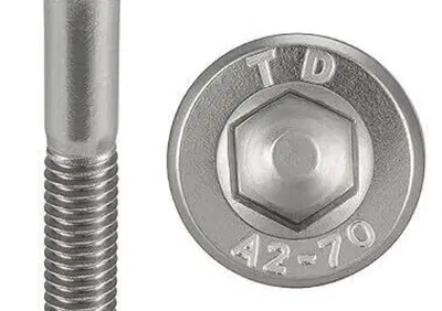 Vite a brugola in pollici cromata 3/8-16 lunga 64  - Annuncio 9988855