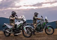 Kawasaki KLE500, il primo tagliando e il supporto per smartphone sono inclusi nel prezzo
