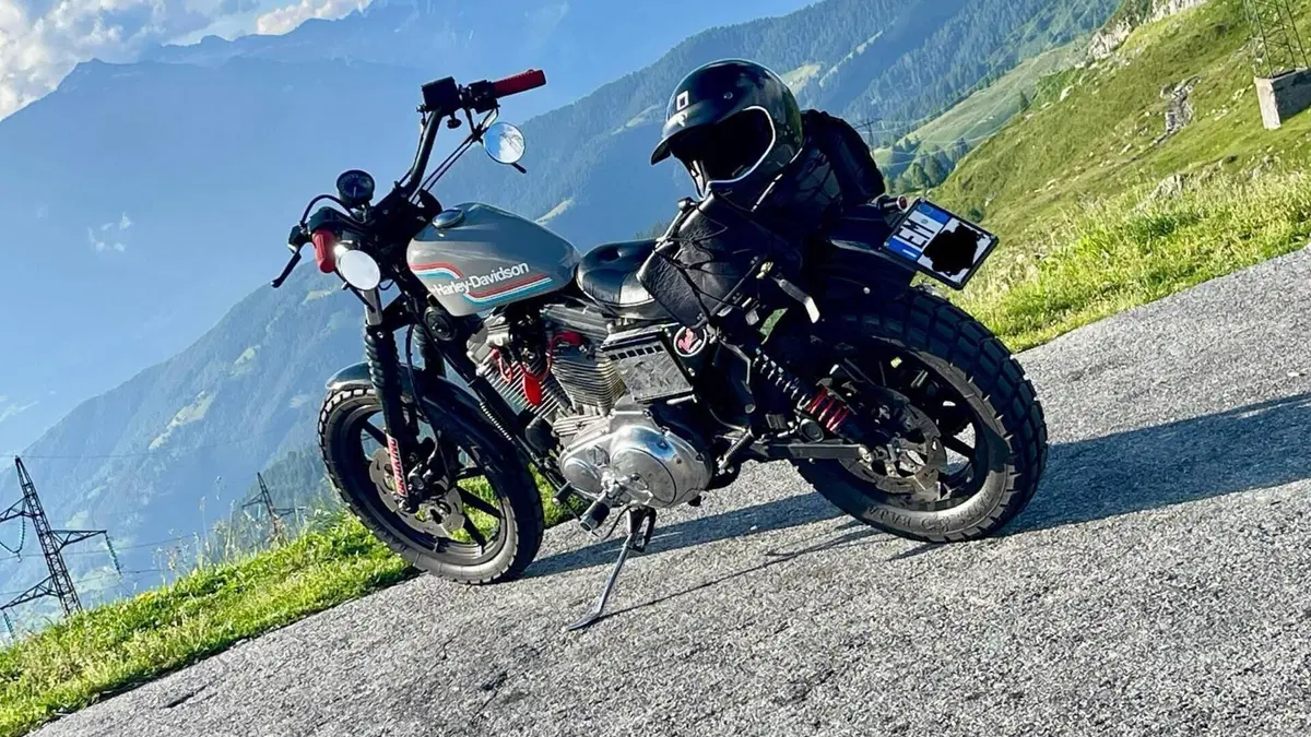 Harley-Davidson 883 Standard (1987 - 93) - XLH  (2)