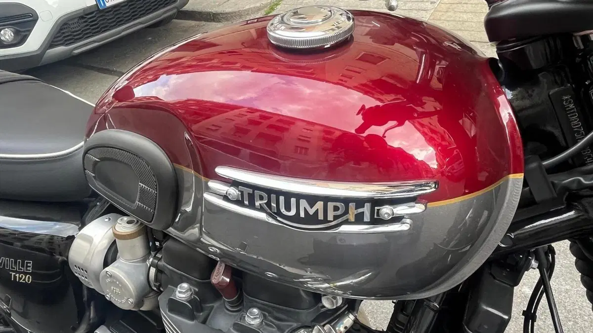 Triumph Bonneville T120 Gold Line Edition (2022 - 23)  (5)