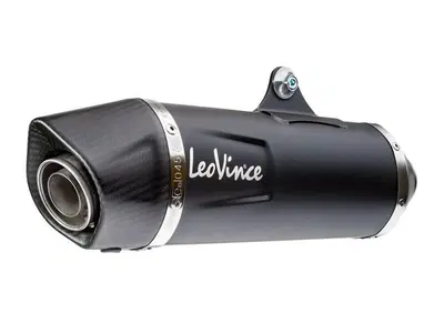 Terminale di scarico LeoVince Nero omologato in ac - Annuncio 9828545