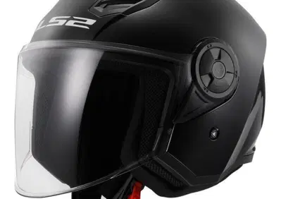 Casco Jet LS2 OF616 Airflow 2 Solid nero - Annuncio 9344895