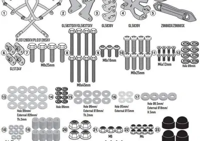 Portavaligie Laterale Givi Per Suzuki GSX S1000GX - Annuncio 8879991