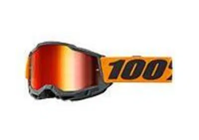 Occhiali Cross 100% Accuri 2 Arancio Lente Specchi  - Annuncio 9648843
