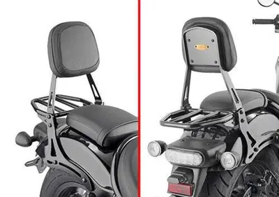 Schienalino Givi TS1194B nero con portapacchino - Annuncio 8984613