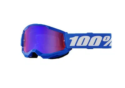 Occhiali Cross 100% Strata 2 Blu Lente Specchiata  - Annuncio 8981317