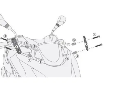 Kit attacchi Givi A1208A - Annuncio 8989383