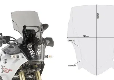 Cupolino fumè Givi D2145S per YAMAHA Tenerè 700 da - Annuncio 8971590