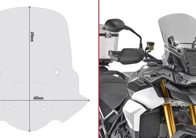 Cupolino alto Givi D6415S per TRIUMPH - Annuncio 8962854