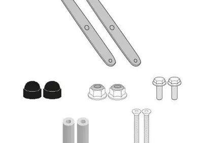 Kit di attacchi Givi D6711KIT per Aprilia SR GT 12 - Annuncio 8989531