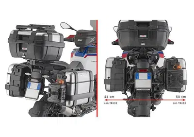 Portavaligie Laterale Givi Per BMW R1300GS Adventu - Annuncio 8879993