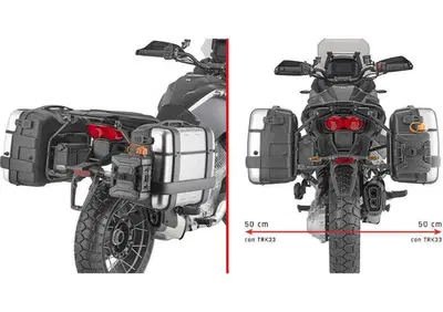 Portavaligie laterale Givi PLO8208MK per MOTO GUZZ - Annuncio 8838492