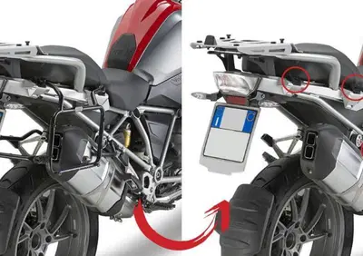 GIVI PLR5108 Portavaligie laterale rimozione rapid - Annuncio 8891035