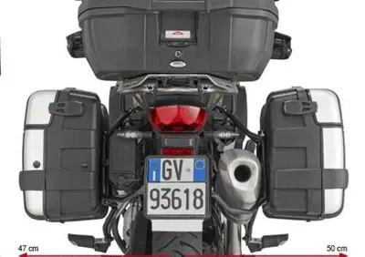GIVI PLR5108 Portavaligie laterale rimozione rapid - Annuncio 8889416