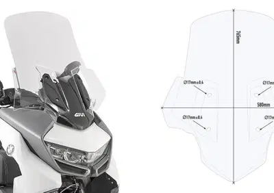 Givi 5132DT Cupolino trasparente 76 x 58 cm per BM - Annuncio 9214935