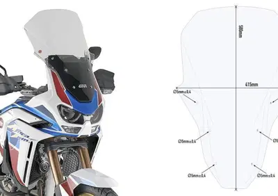 Cupolino Alto Givi D1178ST per HONDA Africa Twin A - Annuncio 8989494