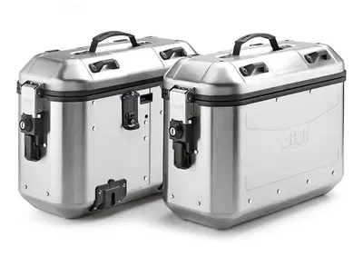 Coppia valigie laterali Givi Trekker Dolomiti allu - Annuncio 8976373