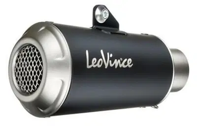 Terminale di scarico LeoVince LV-10 nero omologato - Annuncio 9861056