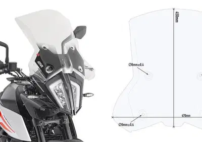 Cupolino Givi 7710DT per KTM - Annuncio 8983885