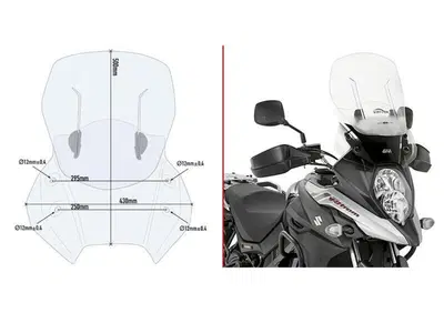 Kit attacchi per parabrezza Givi per Piaggio - Annuncio 9386481