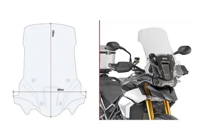 Cupolino Givi D6418ST Trasparente - Annuncio 8986569