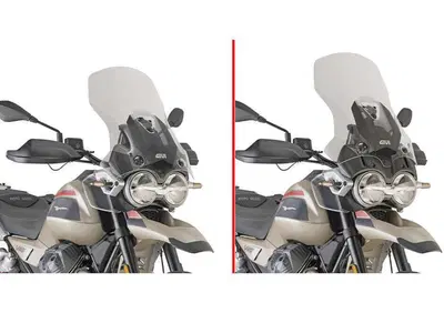Cupolino trasparente Givi D8209ST per Guzzi V85 TT - Annuncio 8976326