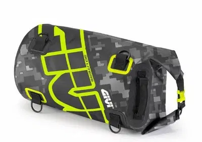 Borsa rullo da sella Givi EA114 WATERPROOF Verde K - Annuncio 8962854