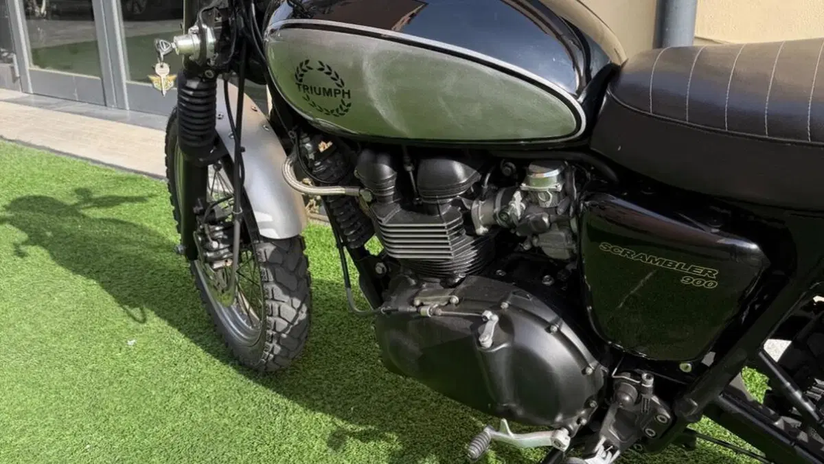 Triumph Scrambler 900 Chrome Edition (2023)  (15)