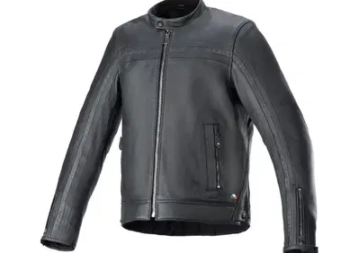 Giacca moto pelle Alpinestars DYNO Nero Nero - Annuncio 10009914