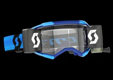 Occhiali cross Scott Fury WFS Blu Nero lente chiar - Annuncio 9887319
