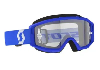 Occhiali cross Scott Primal clear Blu Bianco lente - Annuncio 9889140