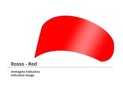 Visiera rossa HJC F70 con predisposizione per Pinl  - Annuncio 9800726