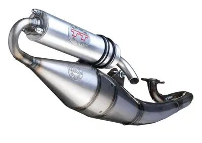 Scarico completo Leovince HAND MADE TT per Yamaha - Annuncio 10002736