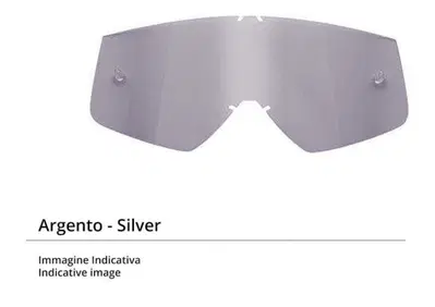 Lente specchio argento 100% per occhiali RC2 AC2 e  - Annuncio 9827503