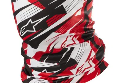 Scaldacollo Alpinestars BLURRED Nero Bianco Rosso - Annuncio 9772441