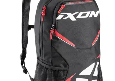 Zaino moto Ixon R-TENSION 23 Nero Bianco Rosso - Annuncio 9332526