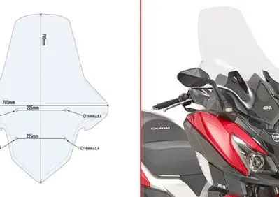 Parabrezza alto Givi 7056DT per SYM - Annuncio 9886316