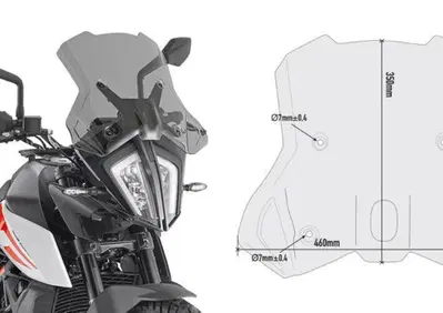 Cupolino fumè Givi 7710D per KTM - Annuncio 8986279
