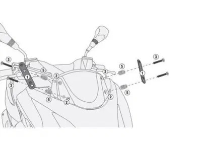 Kit attacchi Givi A1208A - Annuncio 8973543