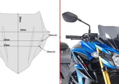 Cupolino fumè Givi A3113 specifico per SUZUKI GSX- - Annuncio 8989370