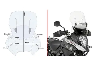 Cupolino trasparente scorrevole GIVI AF3112B Airfl - Annuncio 9386483