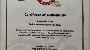 Triumph Bonneville T100 50th Anniversary (2009)  (6)