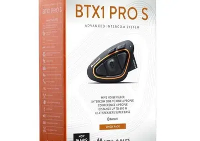 Interfono Bluetooth Midland BTX1 PRO S NR SINGOLO - Annuncio 8979011