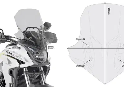 Cupolino Givi fumé specifico per Honda CB 500 X (1 - Annuncio 9213220