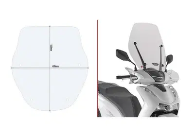 Parabrezza Givi D1181ST Trasparente - Annuncio 8959323