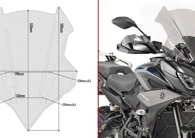 Cupolino fumè Givi D2139S YAMAHA Tracer 900 - 900 - Annuncio 8950215